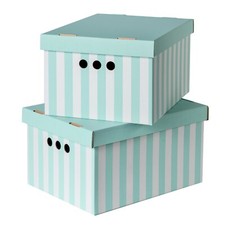 2pc Decorative Storage Boxes