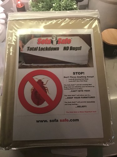 Never used sofa safe - used,
