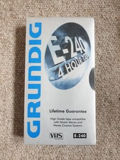 GRUNDIG VHS Cassette E-240 4