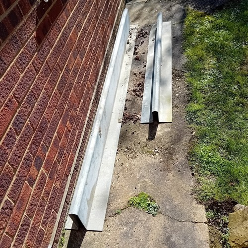 Steel lintels used - steel,