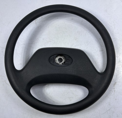 Original black steering wheel - steering,