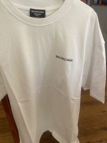 Balenciaga white political t - white,