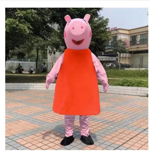 New christmas pig - mascot, party