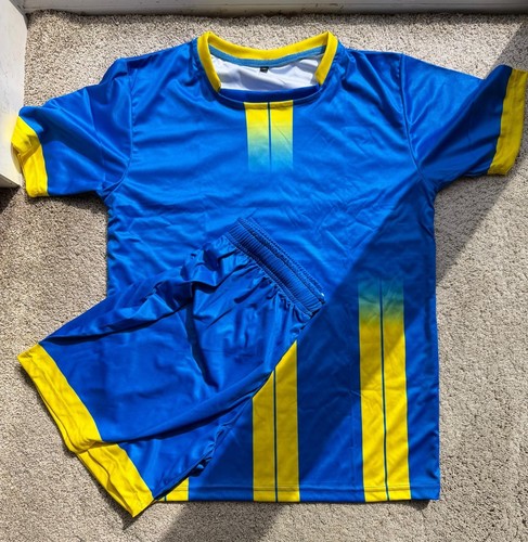 Football kit blue yellow - kit, &