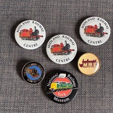 6 x Vintage Railway Museum