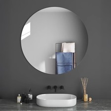 Round Wall Mounted Frameless
