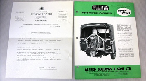 Land rover bullows - rover, r4504