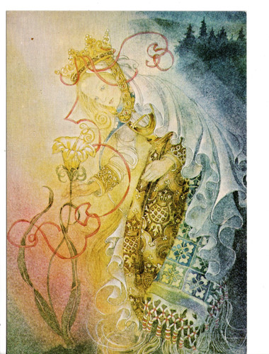 The golden flower - golden,