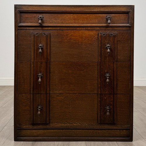 Antique 20th century linenfold - antique,