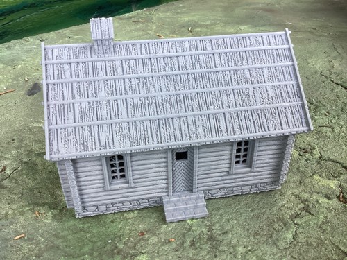 28mm log cabin - log, acw