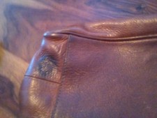 vintage mulberry brown leather bag