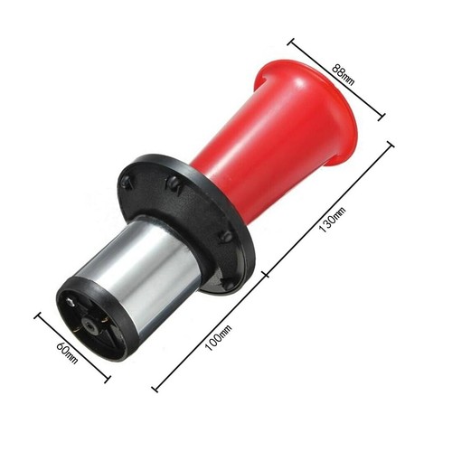 12v air red horn - red,
