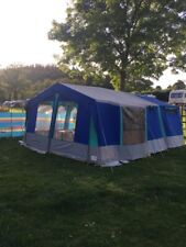 conway trailer tent used, 6 berth, in blue excellent condition for year.