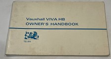 Vauxhall Viva HB Drivers / Owners Handbook TS.818/2 1966 HB2 Models
