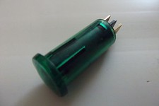  Warning  Light  12v Dash  indicator Green car classic  lamp switch 12 volt