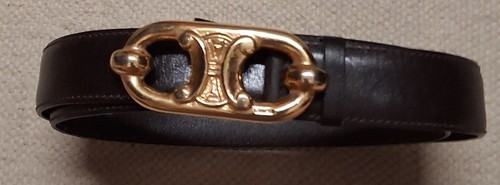 Celine triomphe belt dark - triomphe,