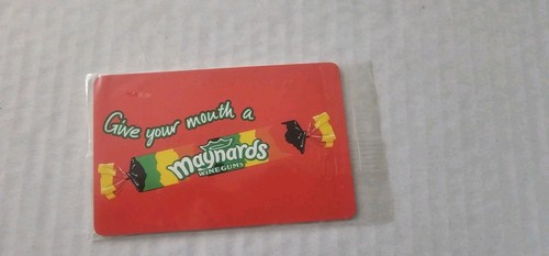 Novelty phone card maynards - novelty, (