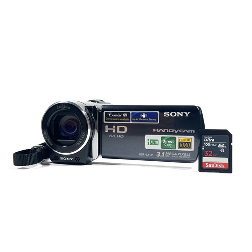 Sony handycam hdr cx115 full - handycam,