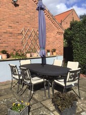 Cast iron patio furniture