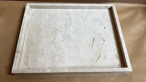Vanity tray natural marble - vanity,