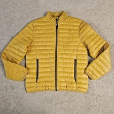 Mens Picken Mustard Quilted Coat/Jacket Size 2XL XXL BNWOT