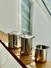 Vintage Robert Welch Old Hall 3 Piece Oriana Stainless Steel Tea Set