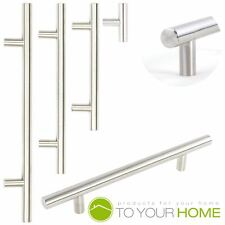 Brushed Steel T-Bar Handles