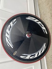 ZIPP 900 CARBON Tubular DISC REAR WHEEL - TRIATHLON/ TIME Trial. 10 Spd Shimano