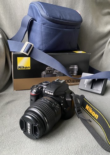 Nikon d3300 dslr 55mm - d3300,