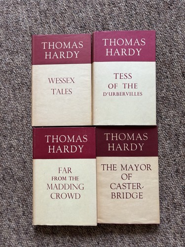 Four thomas hardy hardback - thomas,