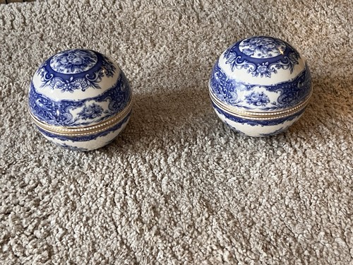 Past times blue and white - blue,