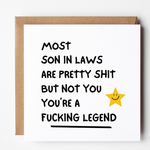 Funny birthday card for - card, in