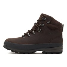 Brasher Mens Brown Waterproof Walking Boots Rubber Sole & Durable Leather Upper