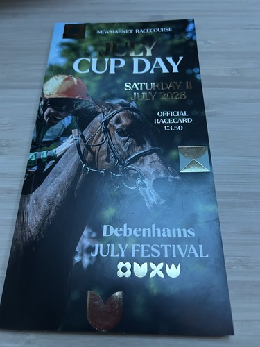 Newmarket race cards july - race,