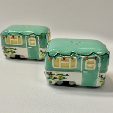 Ceramic Holiday Camper Retro