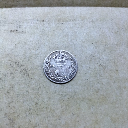 1916 three pence - 1916, v