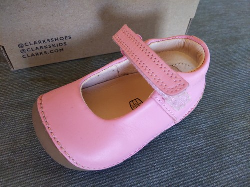 New with box clarks pink - box,