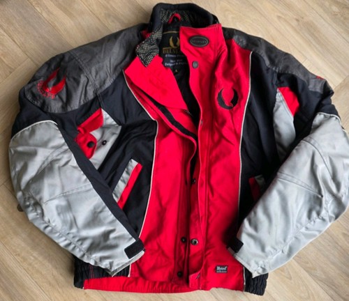 Belstaff red black motorcycle - belstaff,