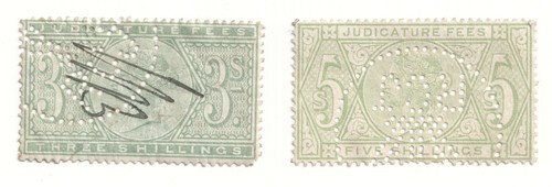 Judiciary fee stamps 3s - fee,