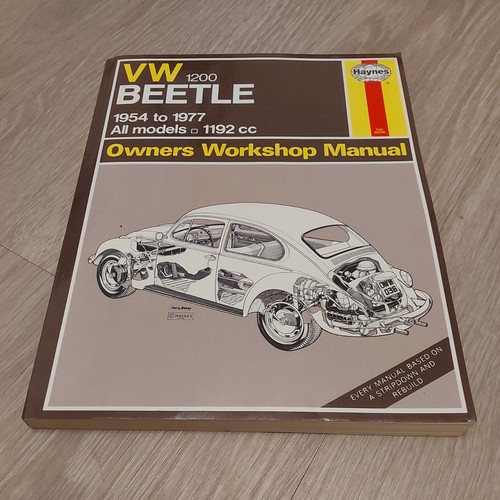 Haynes workshop manual 1200 - manual, vw