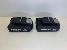 2x Ferrex 18v Li-Ion 1.5Ah