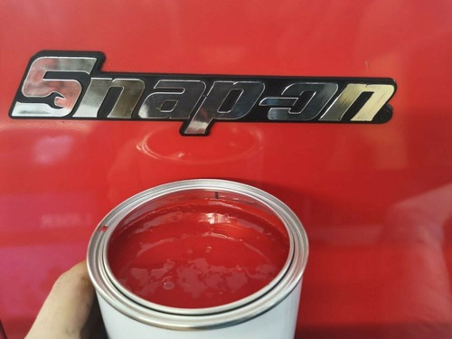 Paint for snap red toolbox - for, on