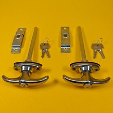 Chrome T Handle & Budget Lock