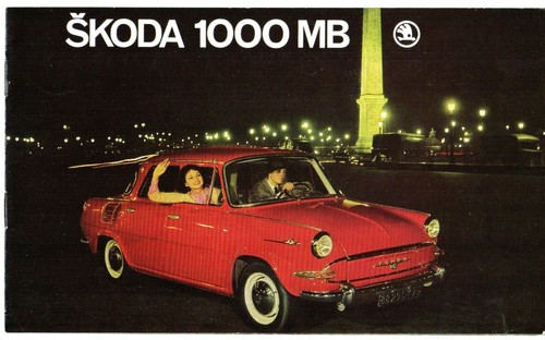 Skoda 1000 saloon - 1000, mb