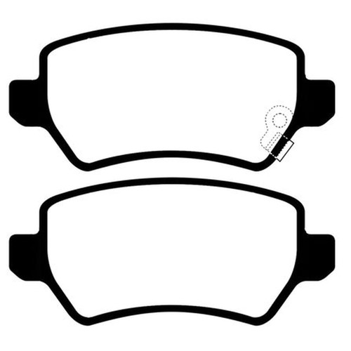 Abtex rear brake pad - abtex,