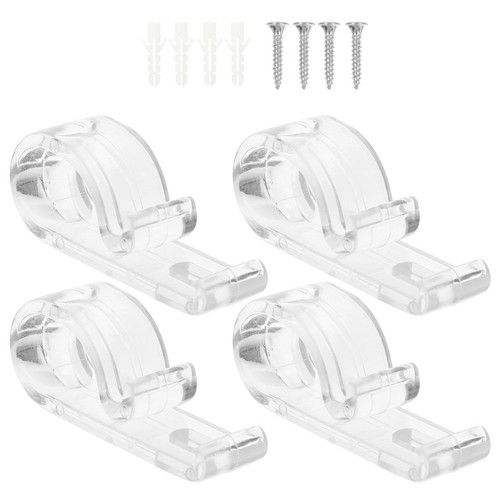 Pcs shower curtain hooks - 4,