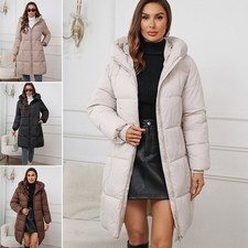 Womens Ladies Long Winter Coat