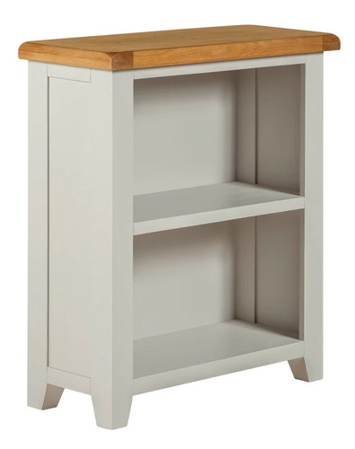Grey bookcase low bookshelves