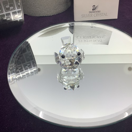 Swarovski crystal bird sparrow - crystal,