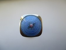 Art Deco guilloche hatpin